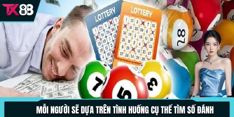 Giải Mã Giấc Mơ: Cách Luận Số Siêu Chuẩn Rất Đáng Thử 3 Mỗi người sẽ dựa trên tình huống cụ thể tìm số đánh