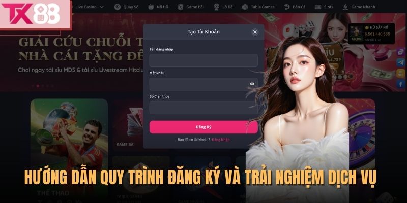 TX88 ️🎖️ Link Vào Nhà Cái Tx88 Thể Thao, Casino Tháng 3/2026 42 Hướng dẫn quy trình đăng ký và trải nghiệm dịch vụ